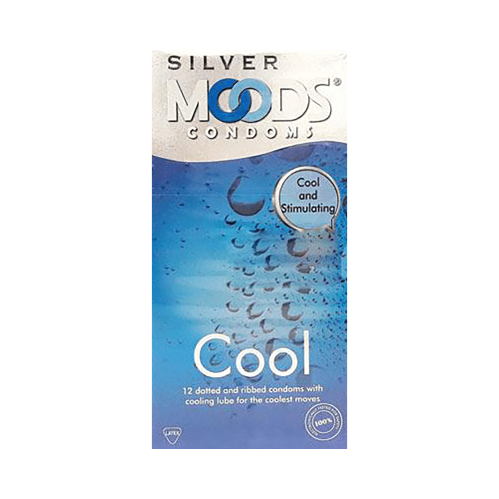 MOODS Silver Cool Condom - Image 1