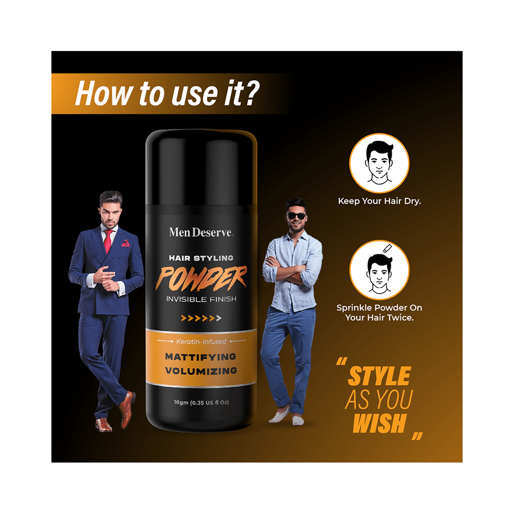 Men Deserve Hair Styling Powder - Image 4
