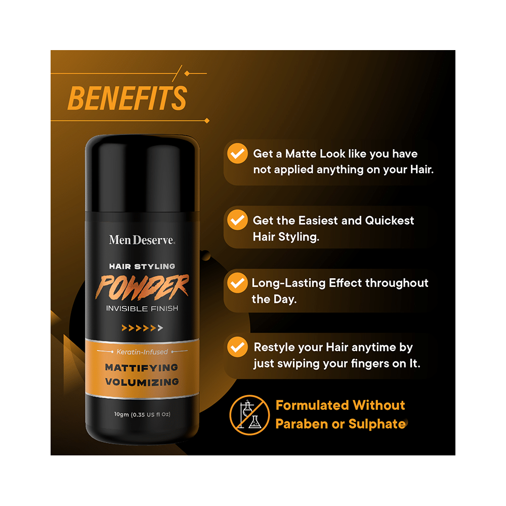Men Deserve Hair Styling Powder - Image 3