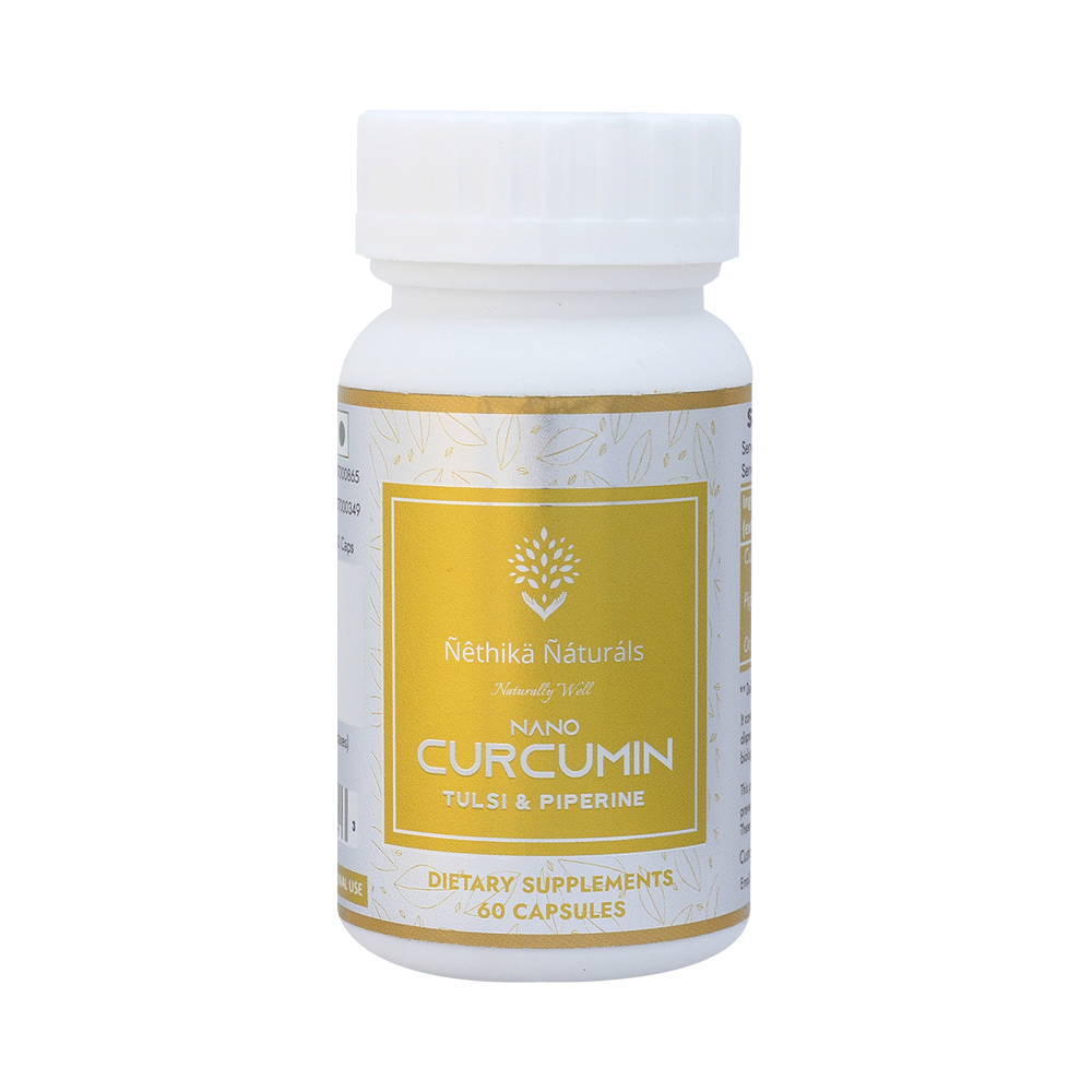 Nethika Naturals Nano Curcumin Dietary Supplements Capsule - Image 2