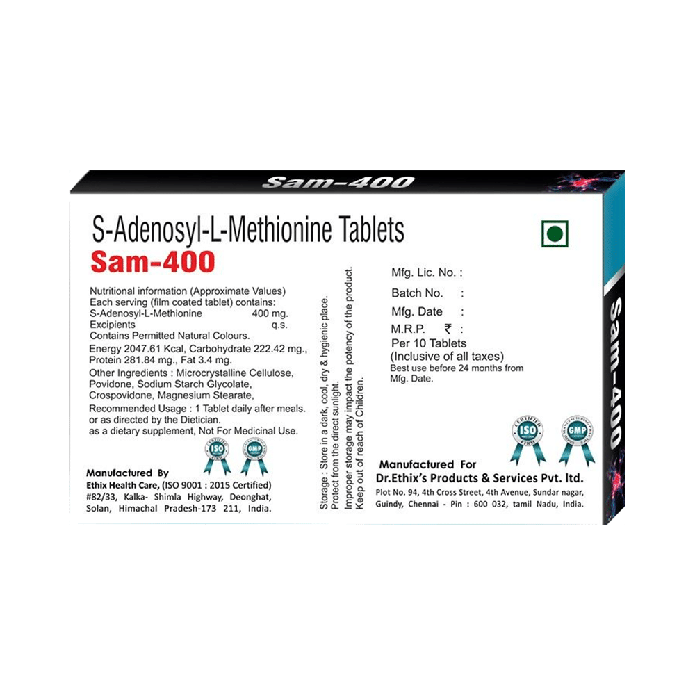 Dr. Ethix's Sam-400 Tablet (10 Each) - Image 2
