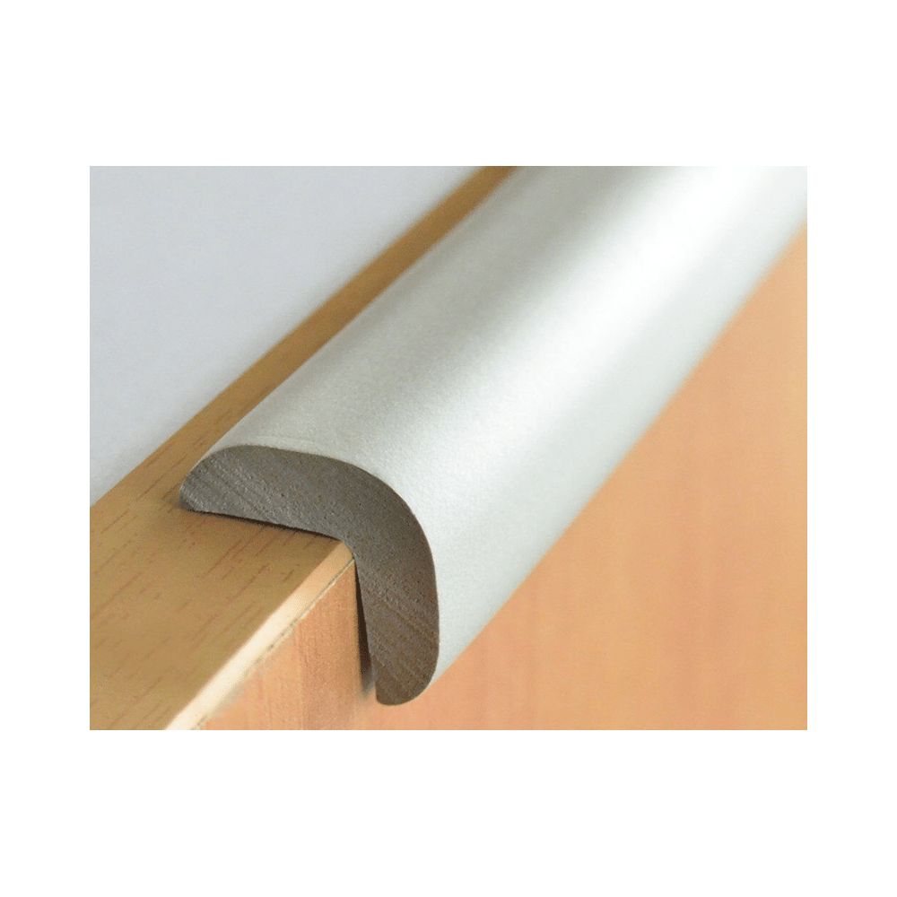 Kuhu Creations Premium Kid's Safety Furniture, Marbel & Glass Edge Cushion Protector 2 meter Corner Bar Strips Wooden - Image 2