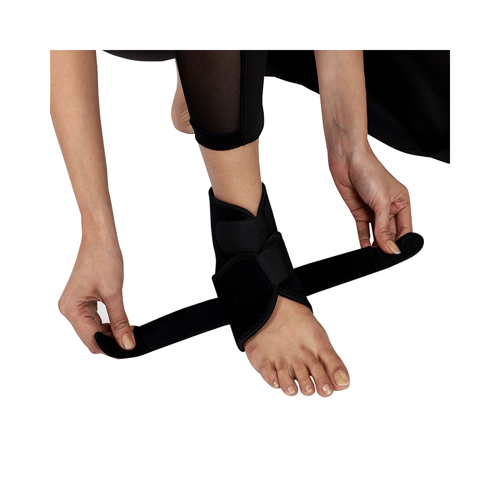 Skudgear Advanced Breathable Neoprene Ankle Support Compression Brace Free Size - Image 6