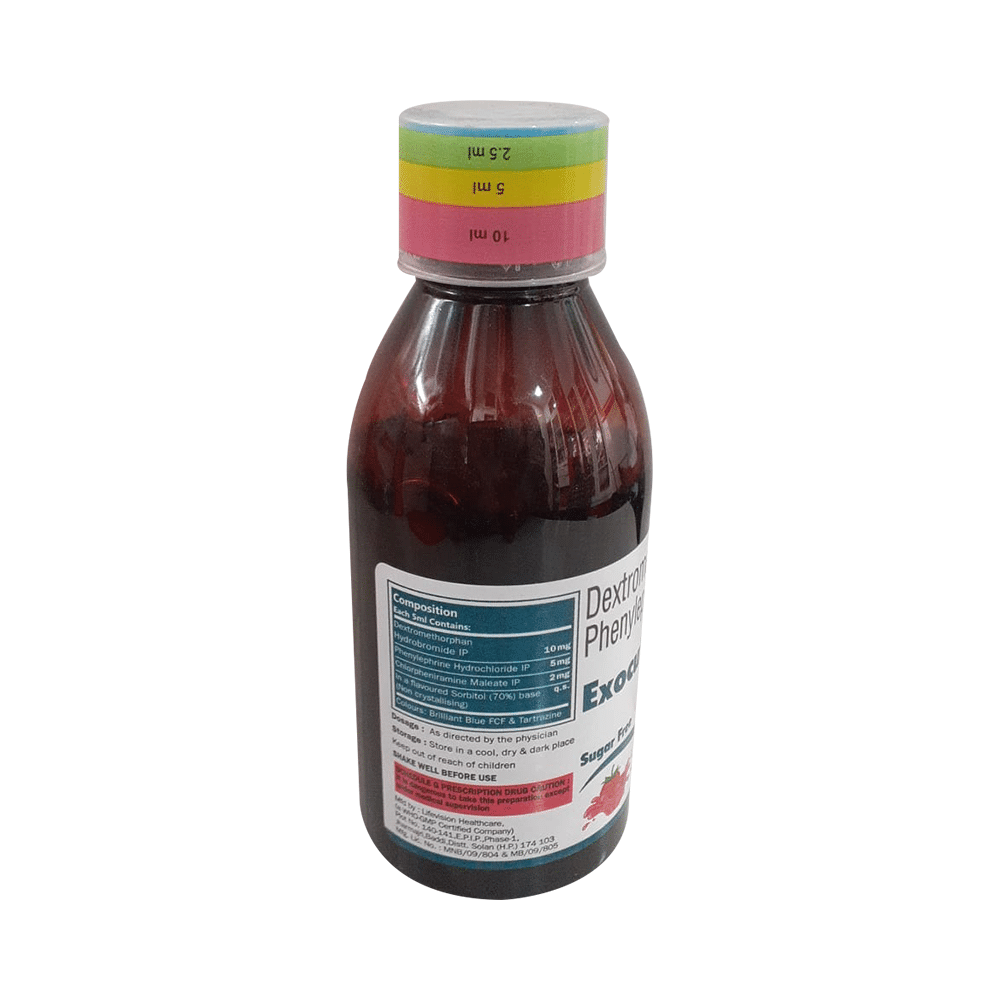 Exocuf-DC Syrup Raspberry Sugar Free - Image 2