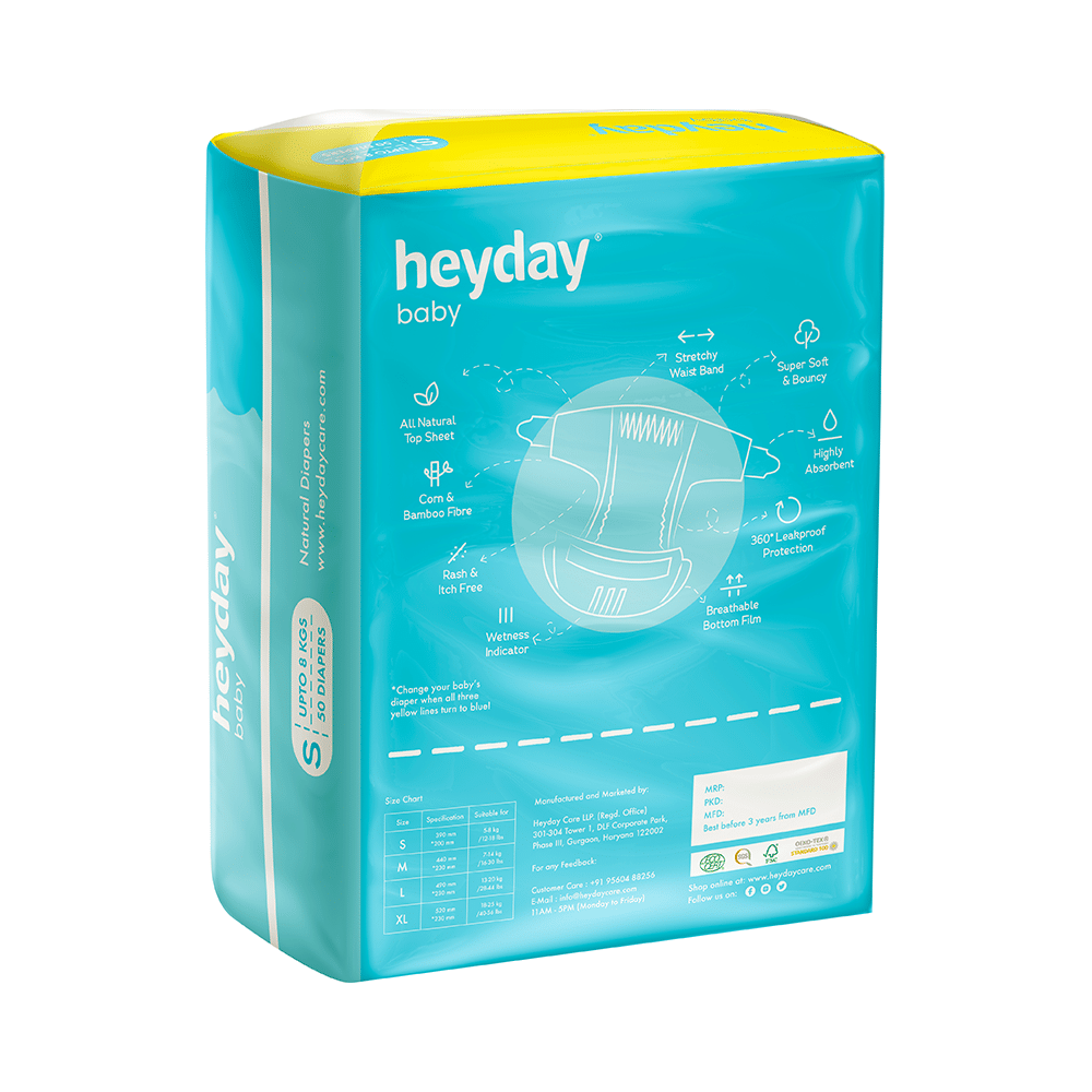 Heyday Natural Baby Diaper Small - Image 2