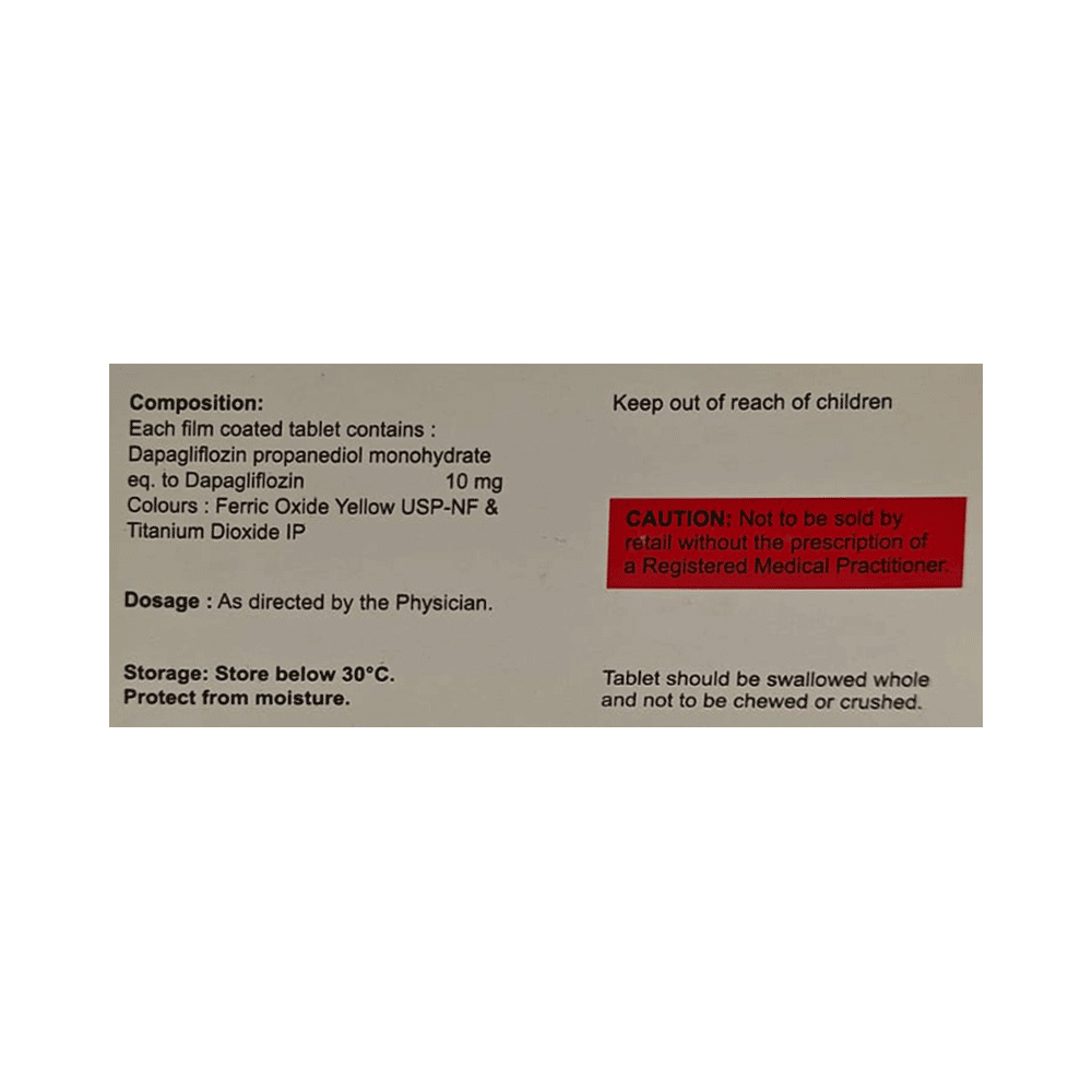 Dapa-Glutaryl 10 Tablet - Image 2
