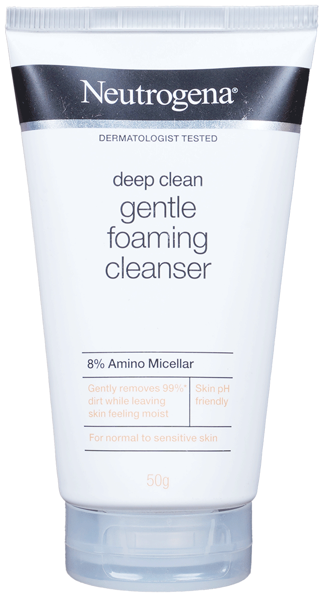 Neutrogena Deep Clean Gentle Foaming Cleanser | For Normal to Sensitive Skin - Image 2