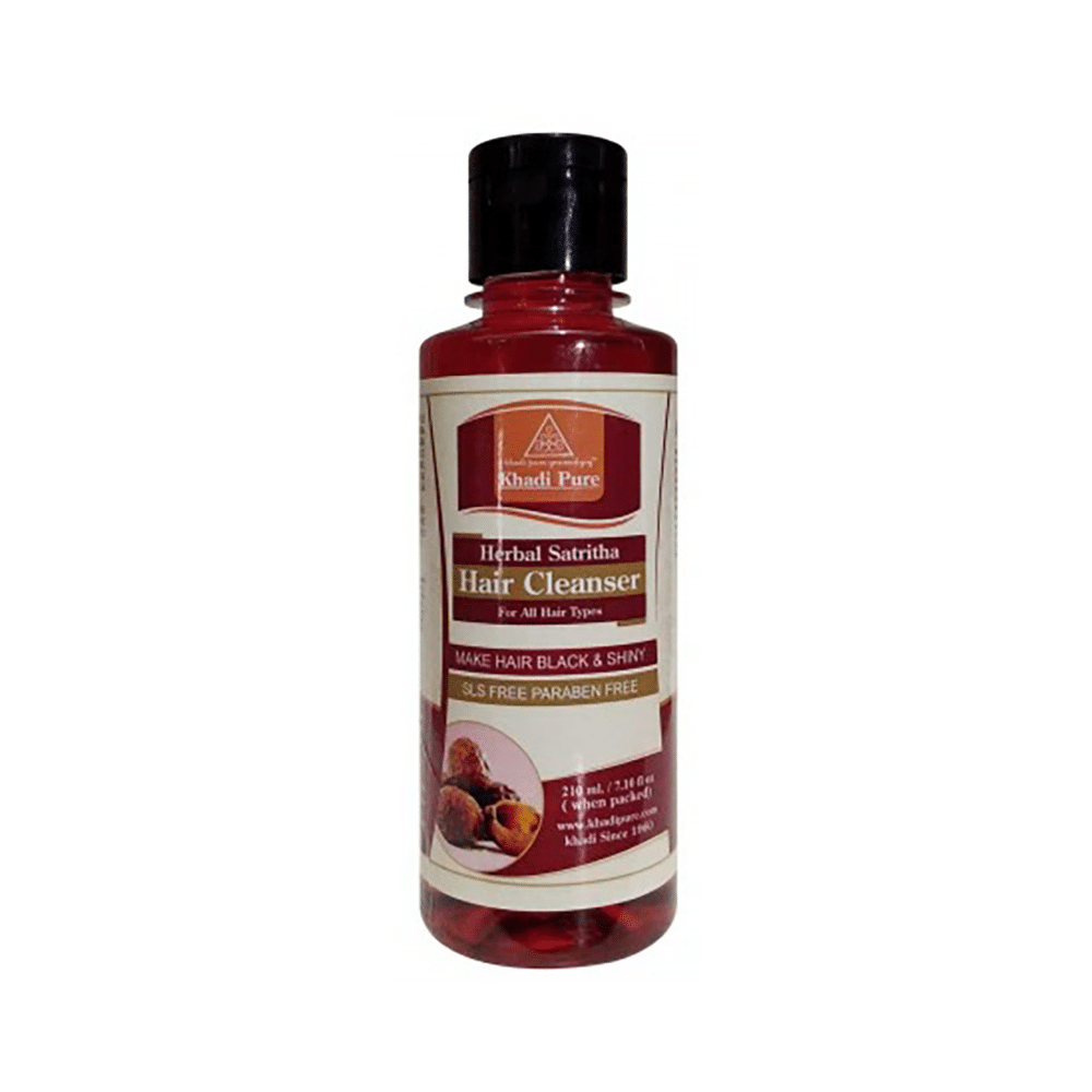 Khadi Pure Herbal Satritha Shampoo SLS-Paraben Free - Image 1