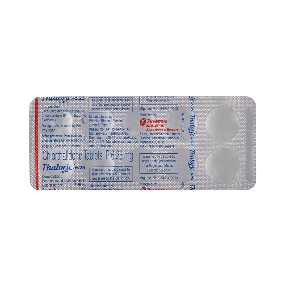 Thaloric 6.25 Tablet - Image 3