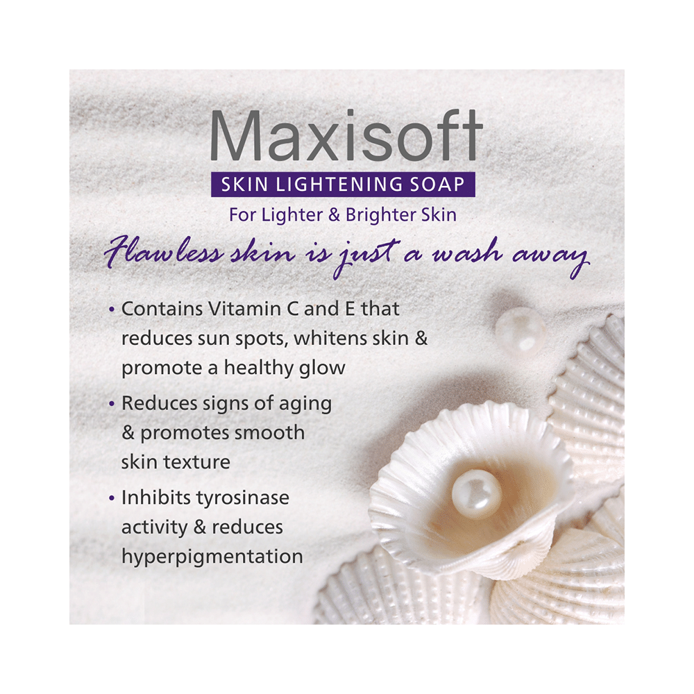 Maxisoft Skin LIghtening Soap (75gm Each) - Image 6
