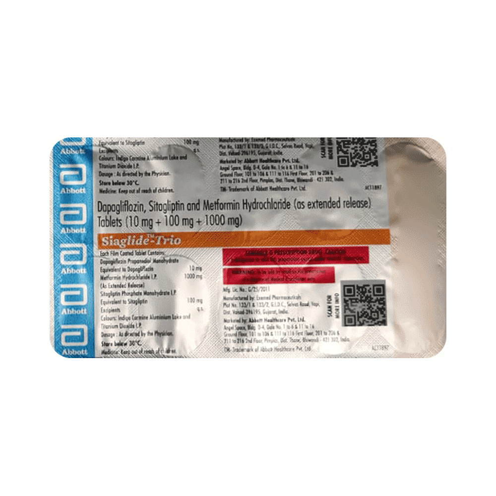 Siaglide-Trio Tablet ER - Image 3