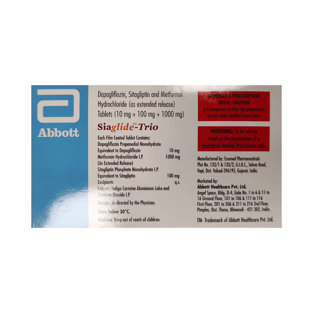 Siaglide-Trio Tablet ER - Image 2