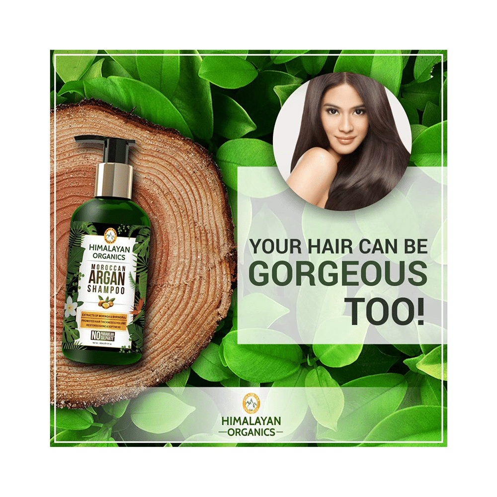 Himalayan Organics Moroccan Argan Shampoo - Image 3