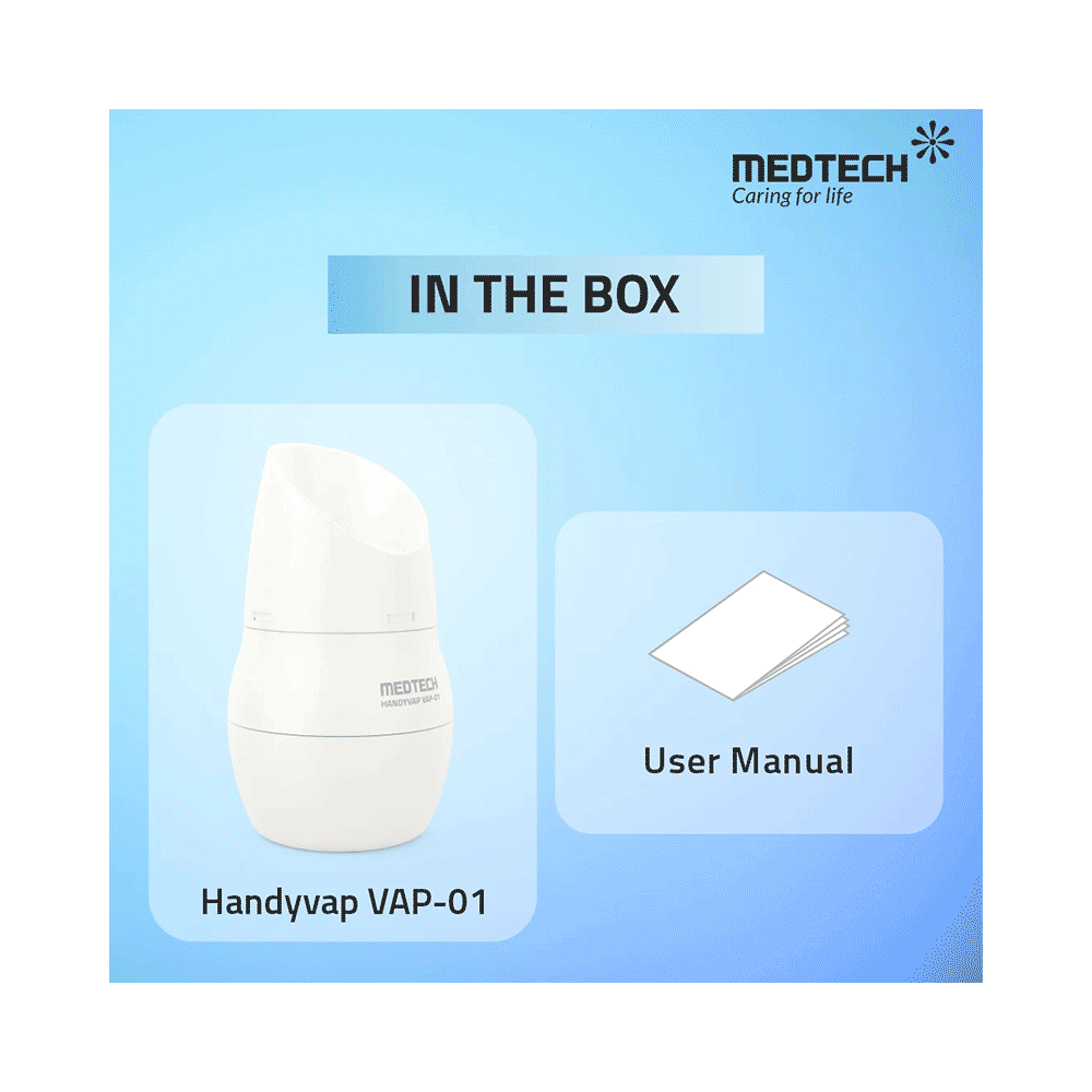 Medtech Handyvap VAP01 Steam Inhaler/Vaporizer - Image 5