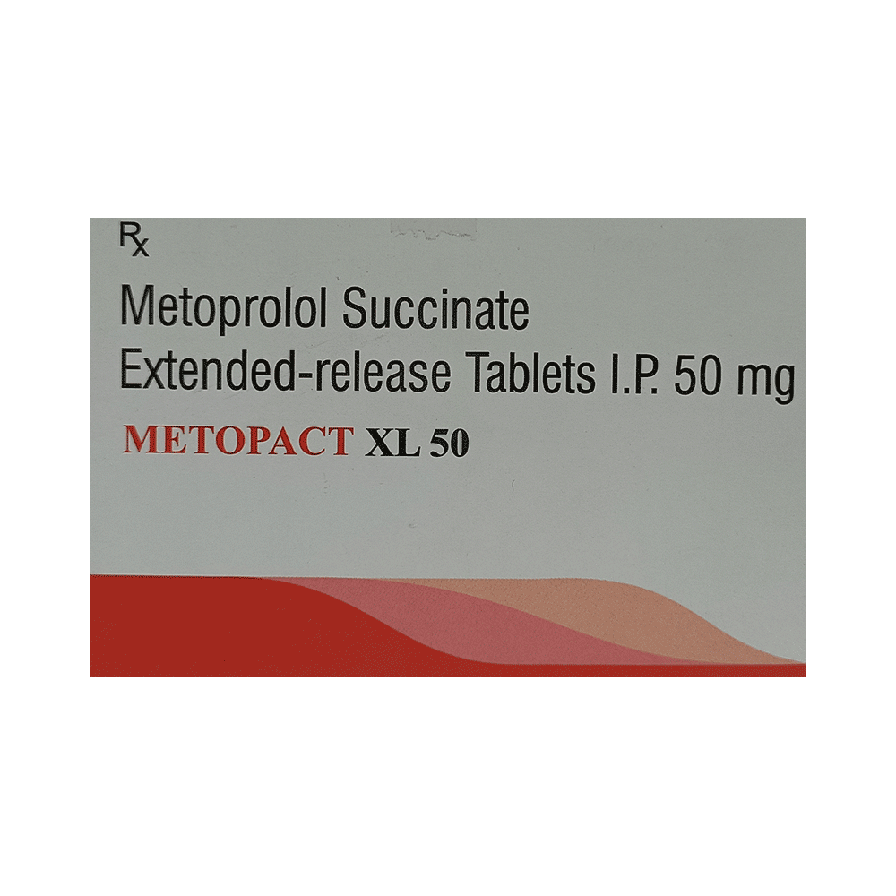 Metopact XL 50 Tablet - Image 1