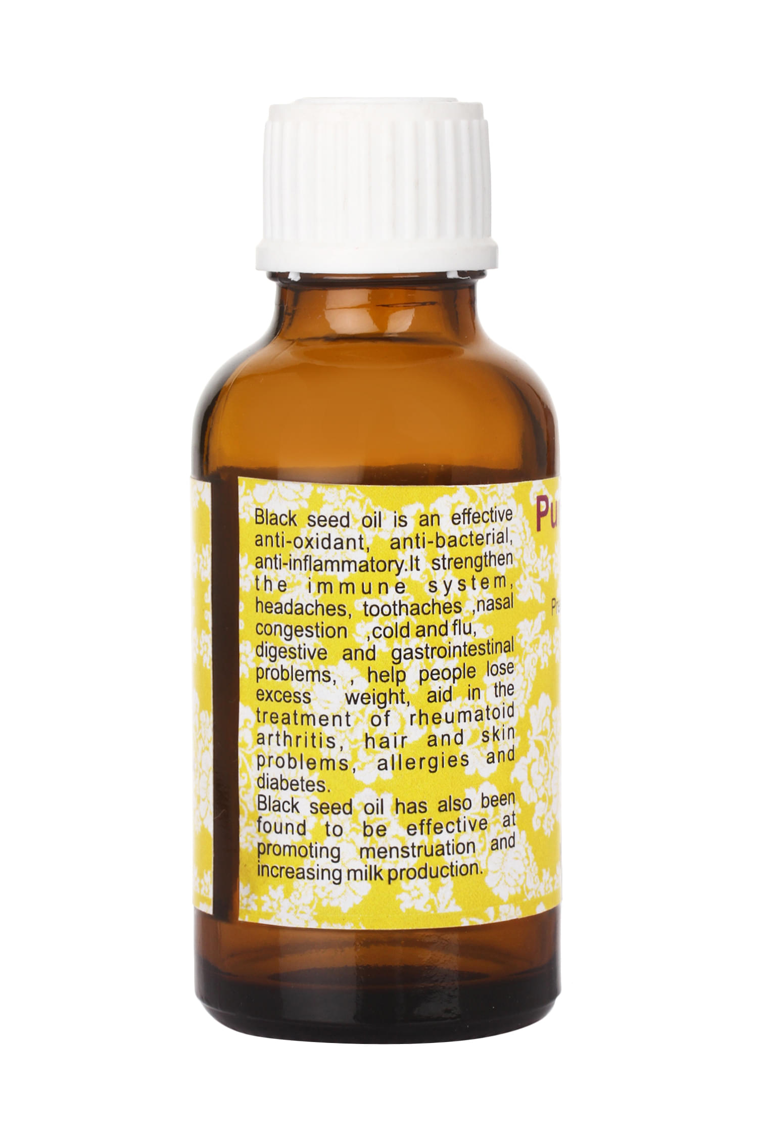 Deve Herbes Pure Black Seed/Nigella Sativa Cold Pressed Oil - Image 2