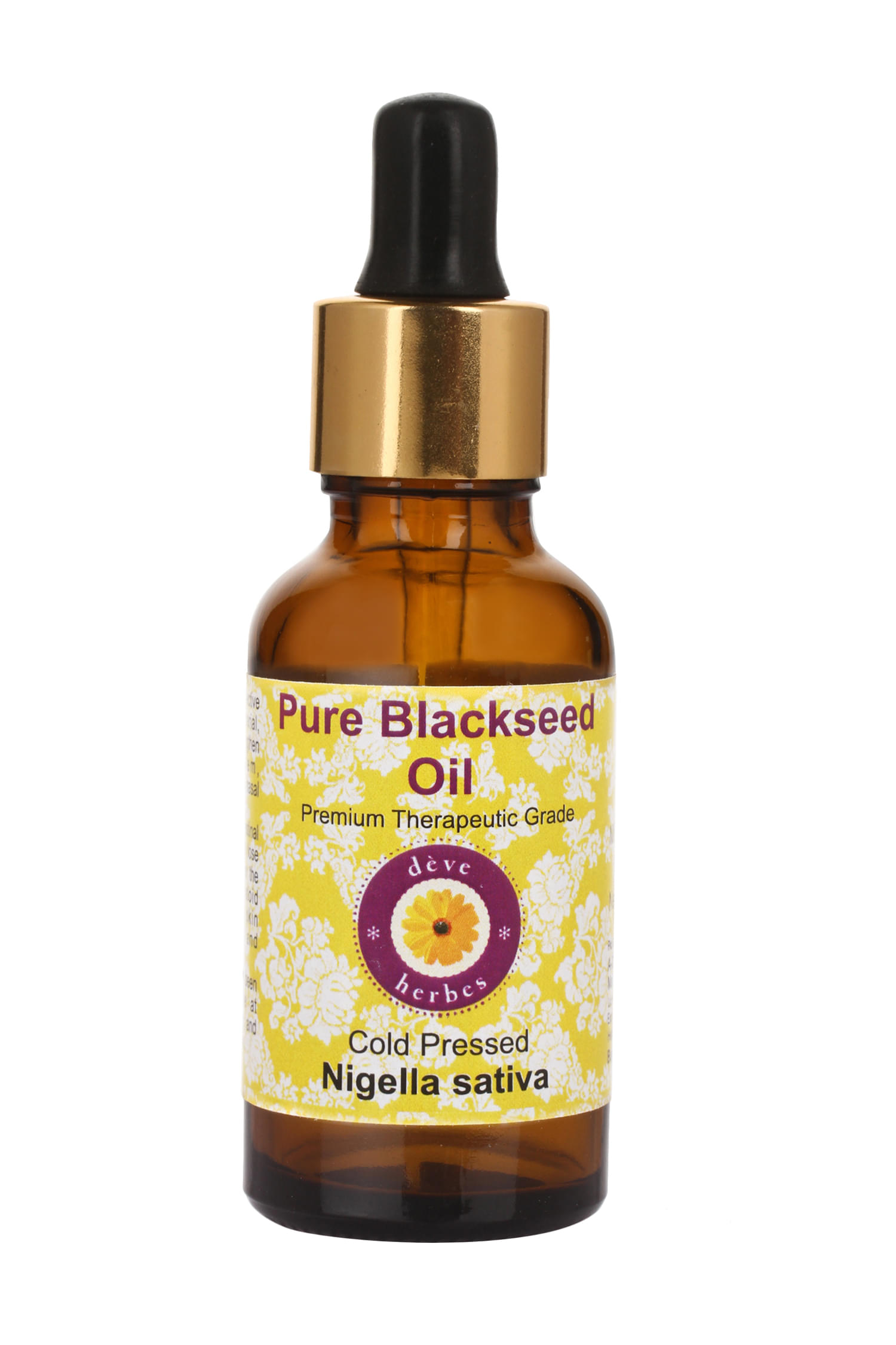 Deve Herbes Pure Black Seed/Nigella Sativa Cold Pressed Oil - Image 3