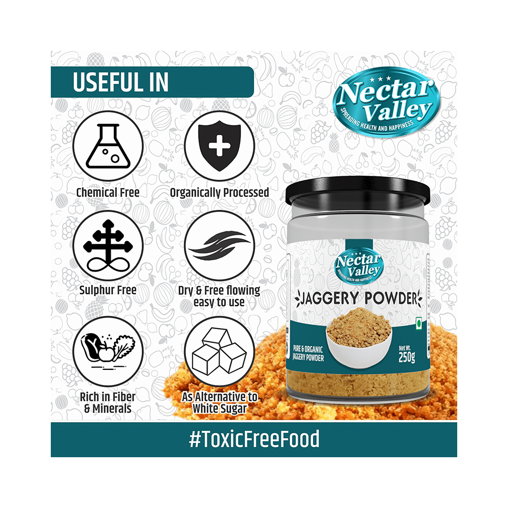 Nectar Valley Pure & Organic Jaggery Powder - Image 3
