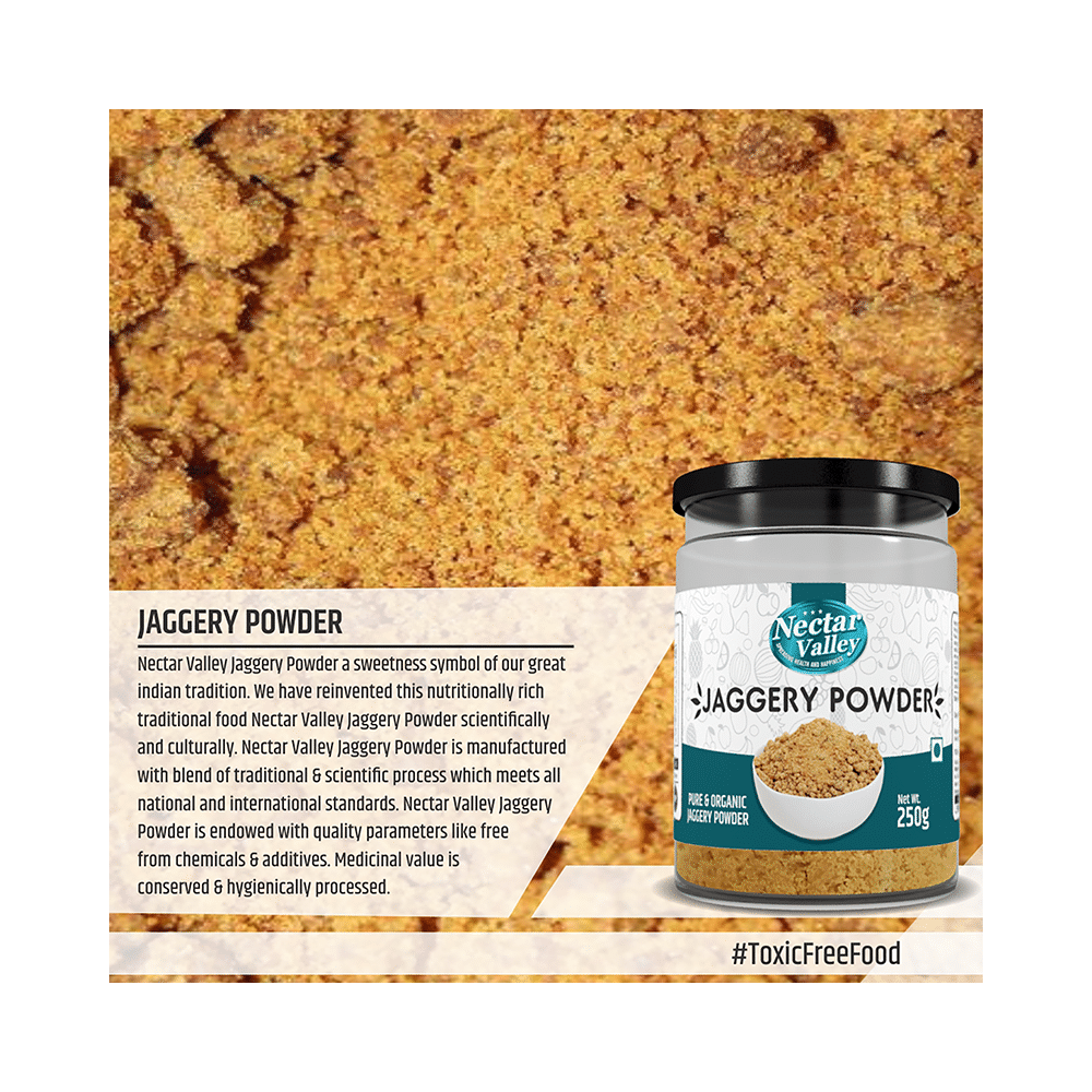 Nectar Valley Pure & Organic Jaggery Powder - Image 2