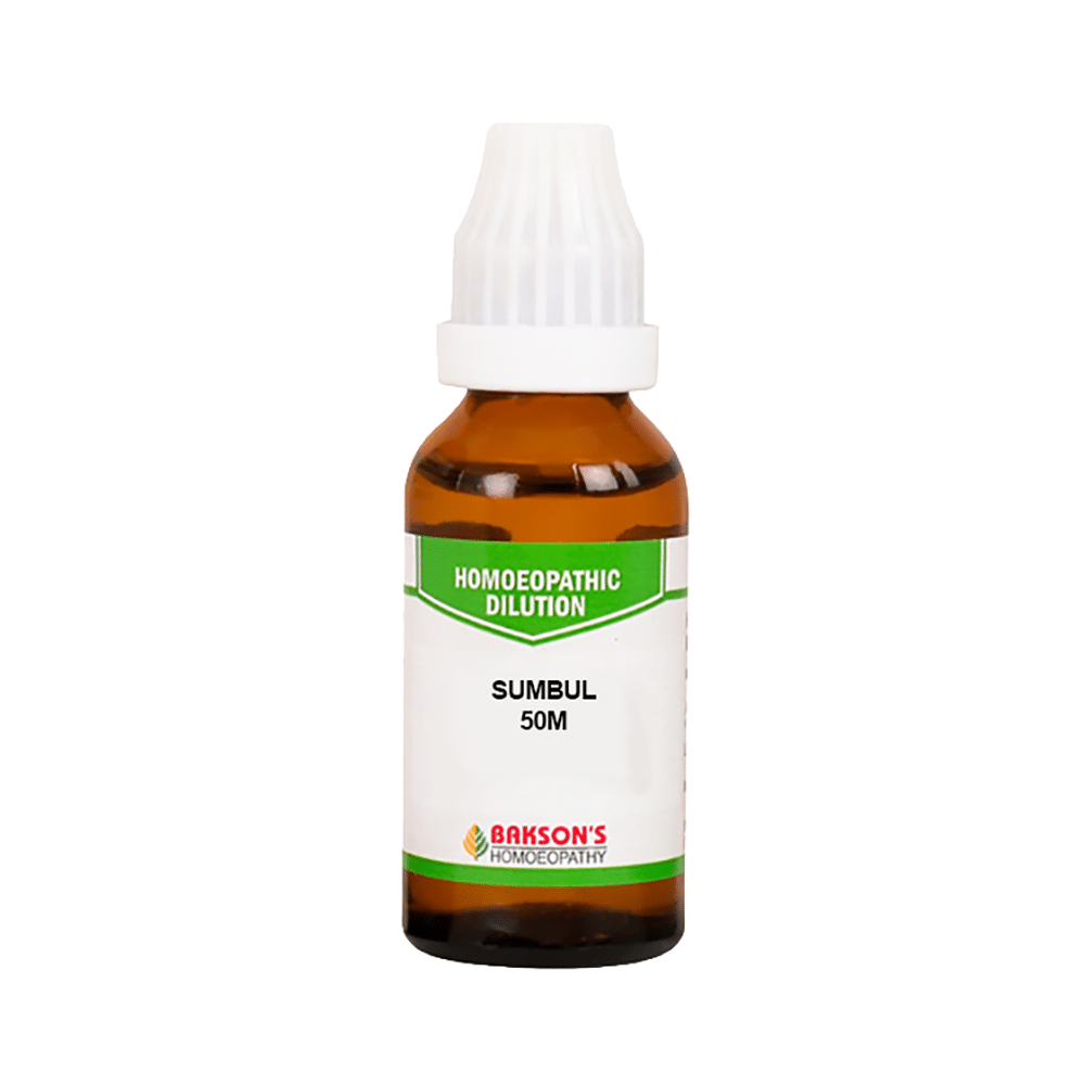 Bakson's Homeopathy Sumbul Dilution 50M - Image 2