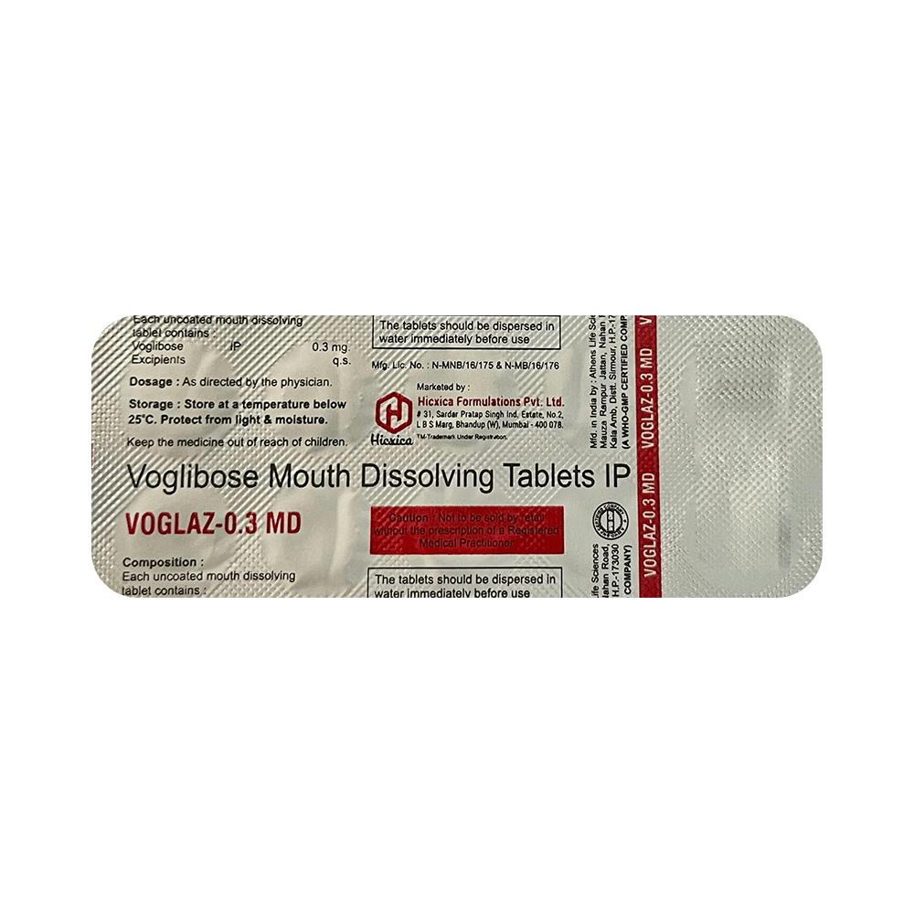 Voglaz 0.3 MD Tablet - Image 4