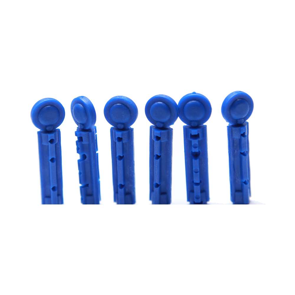 1Mile Blue Round Twist Lancets (Only Lancets) - Image 2