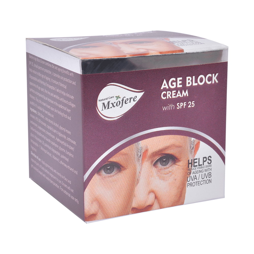 Mxofere Age Block Cream with SPF 25 - Image 1