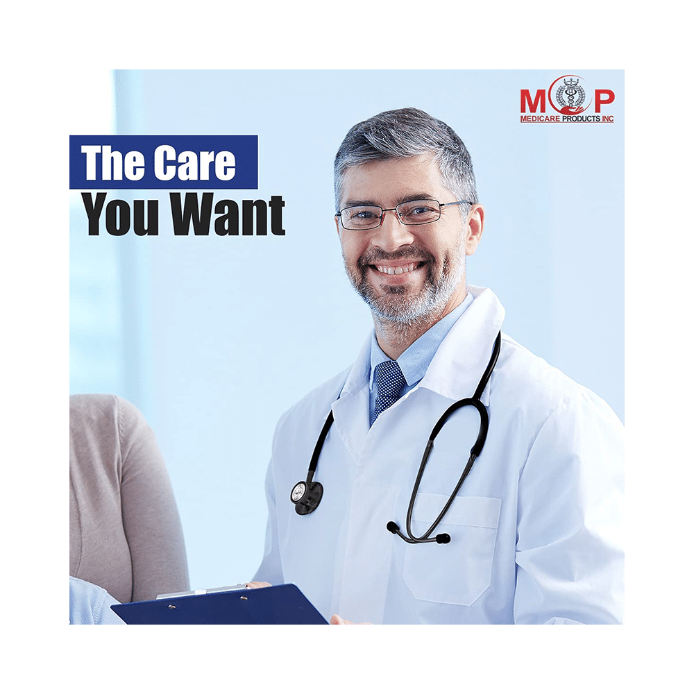 MCP Midnight Black Dual Head Stethoscope - Image 5