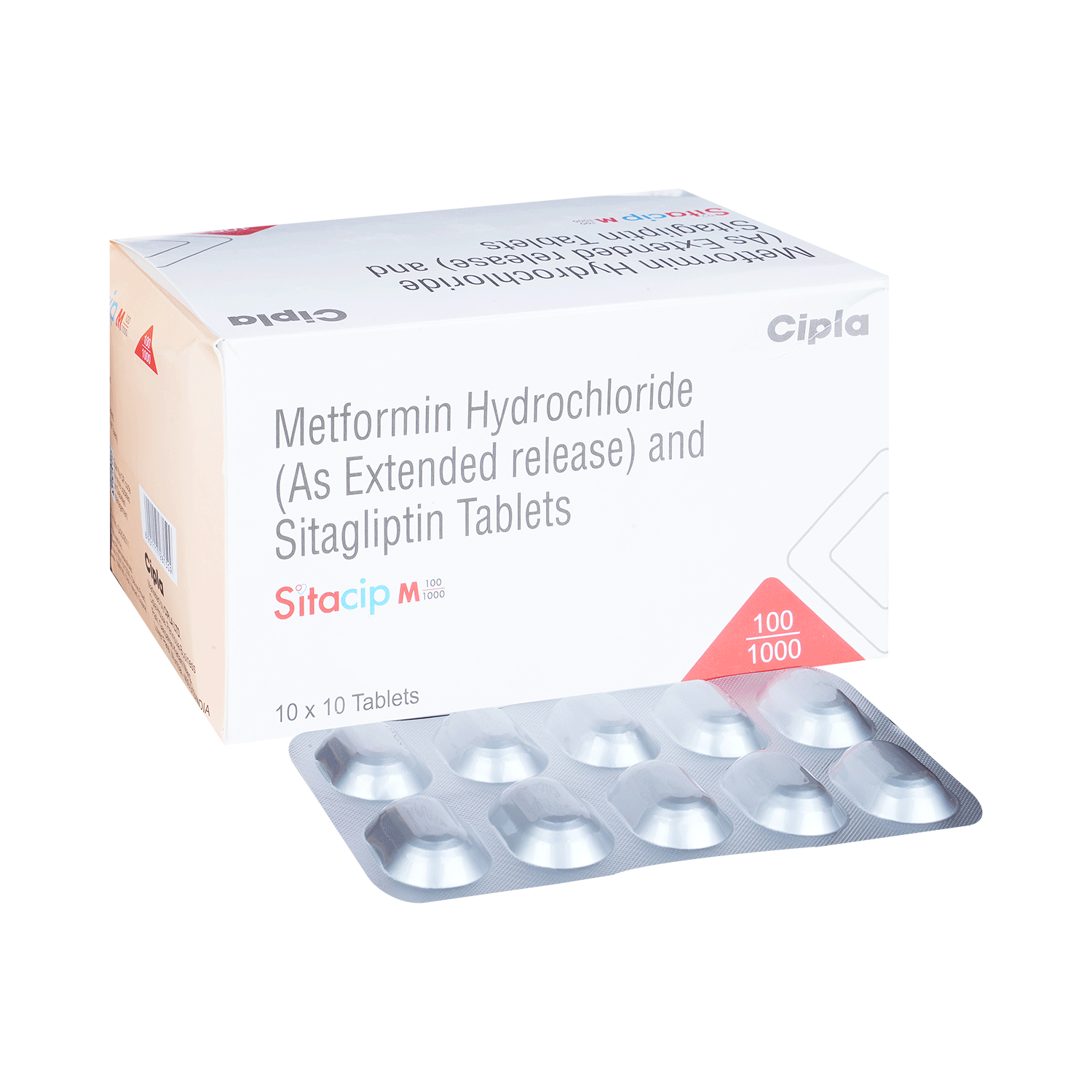 Sitacip M 100/1000 Tablet ER