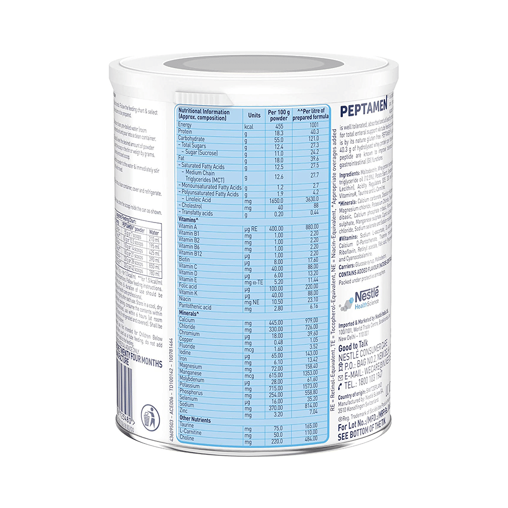 Peptamen Whey Peptide Based Diet for GI Function | Flavour Powder Vanilla - Image 3