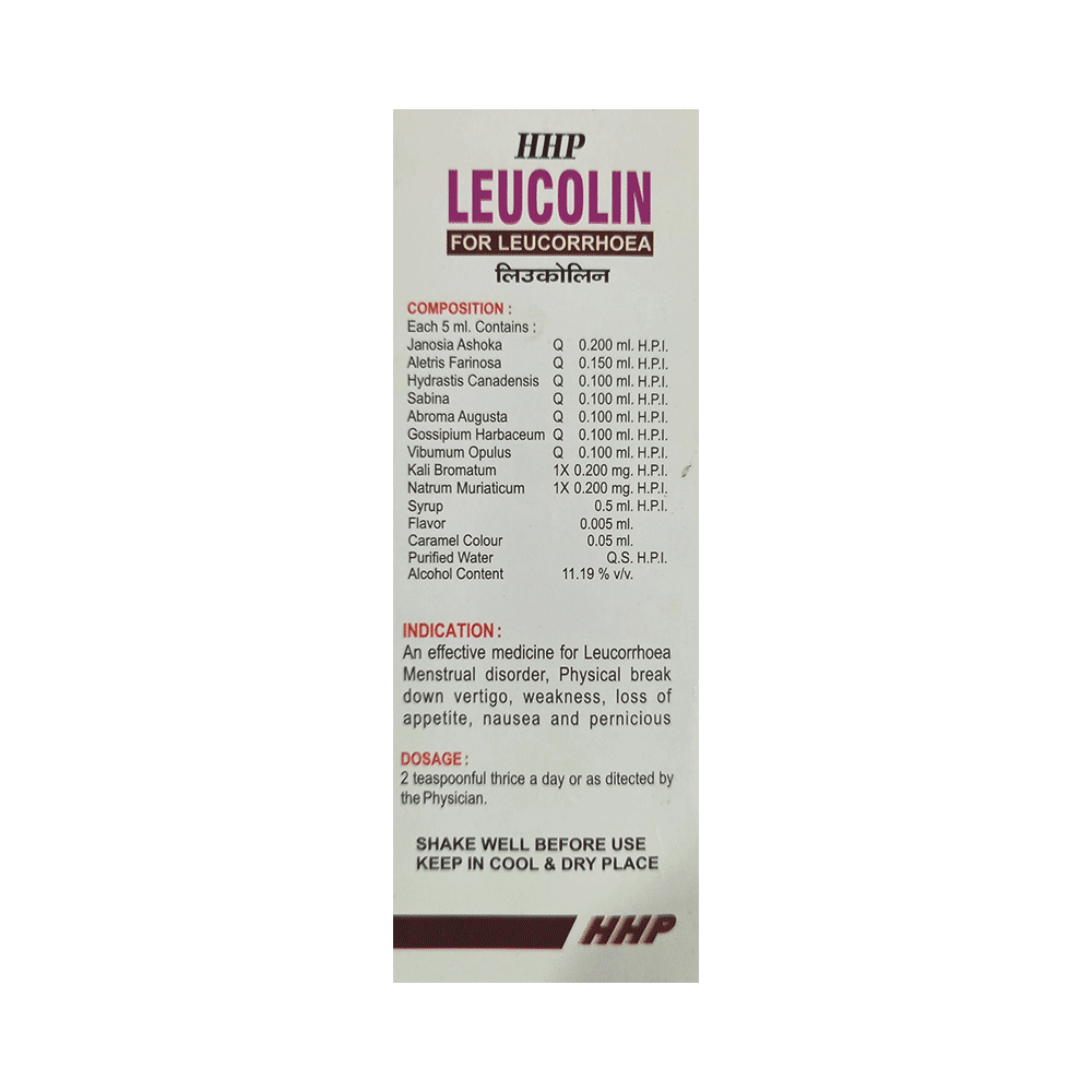 HHP Leucolin  for Leucorrhoea - Image 2