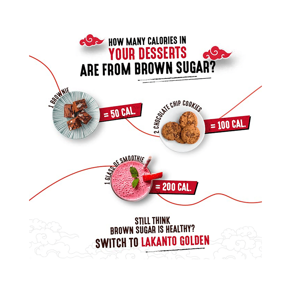 Lakanto Natural Sweetener-Golden Japanese Monkfruit |Sugar free, Zero Calories, Replace Brown Sugar - Image 3