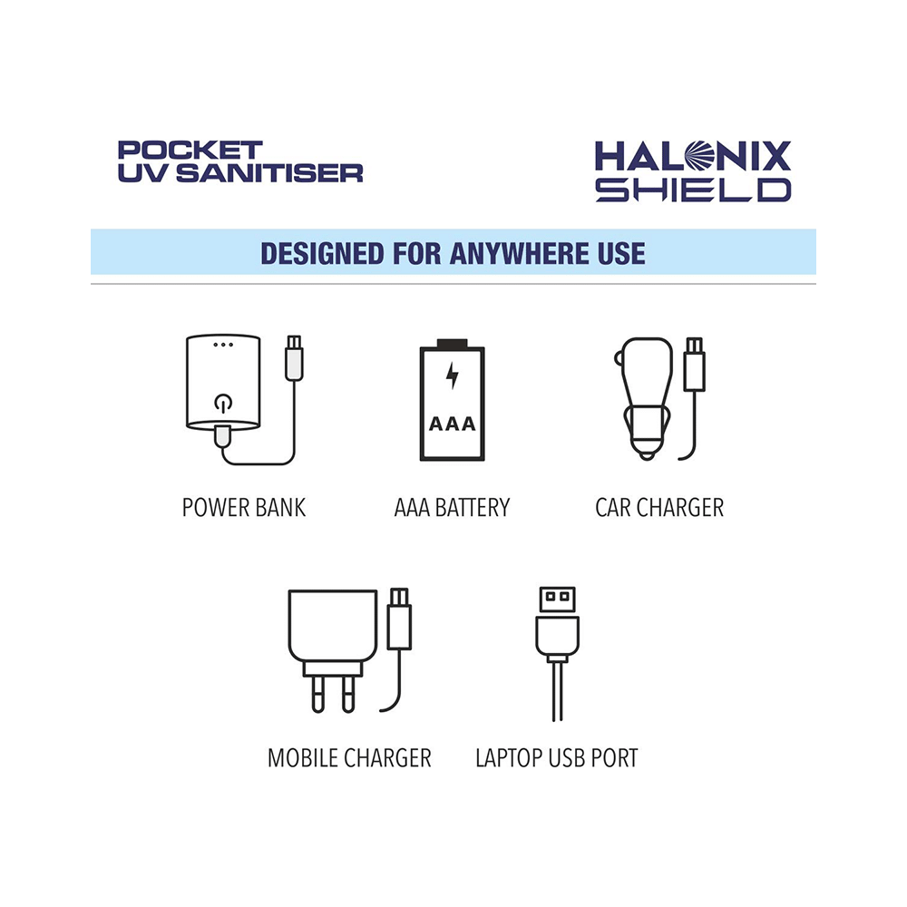 Halonix Shield Pocket UV Sanitiser - Image 9