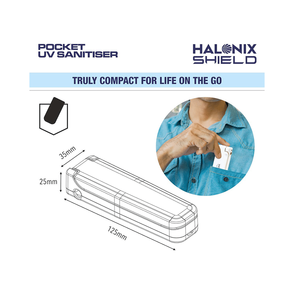 Halonix Shield Pocket UV Sanitiser - Image 6