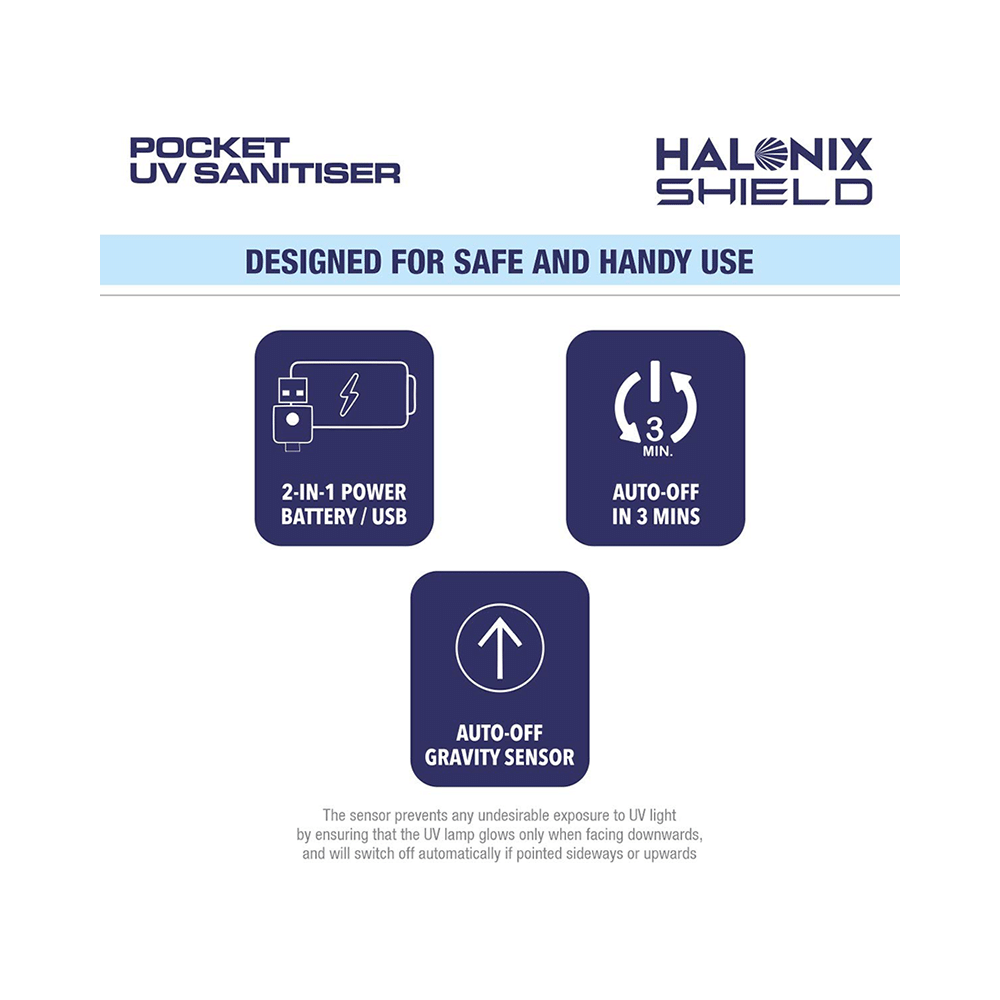 Halonix Shield Pocket UV Sanitiser - Image 5