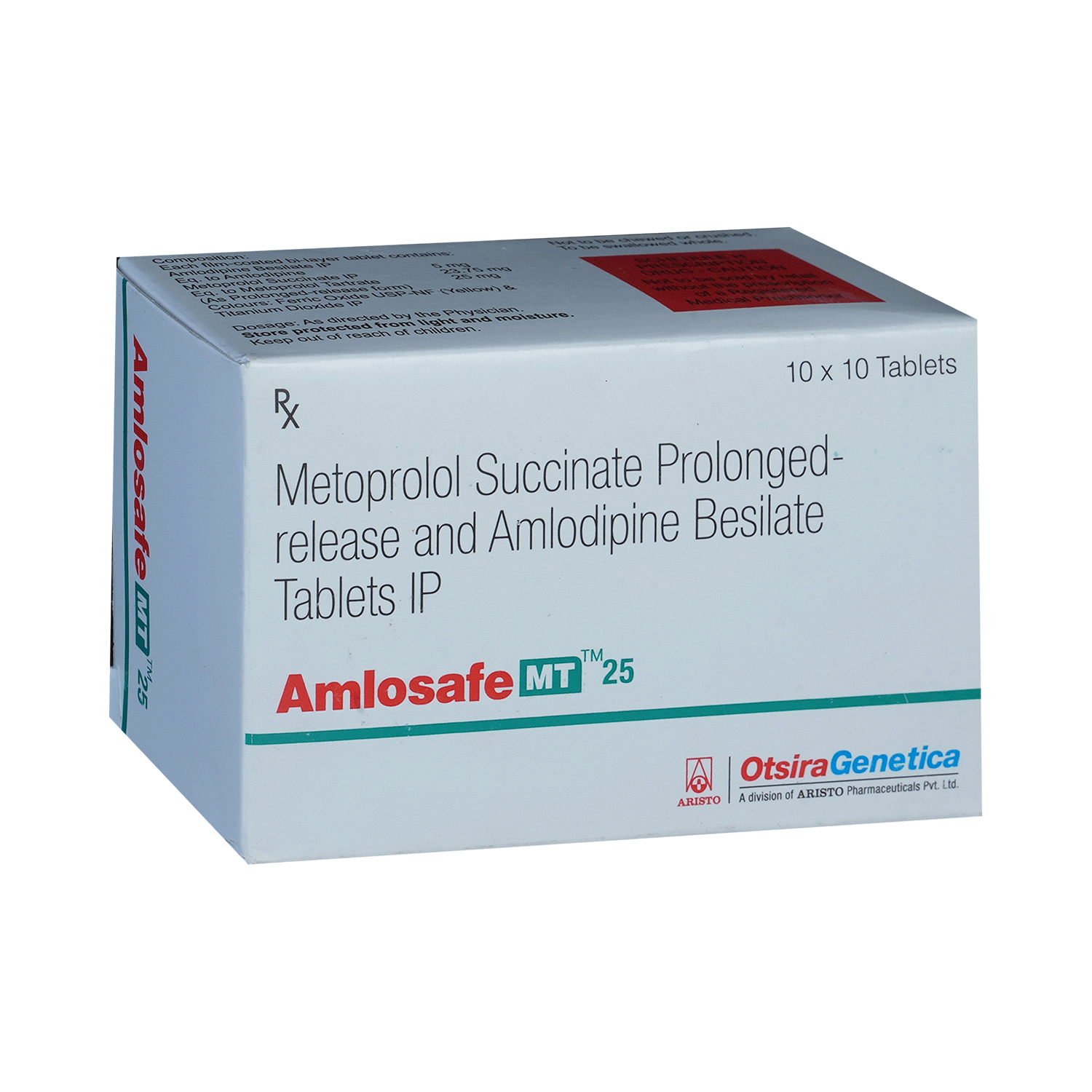 Amlosafe MT 25 Tablet PR - Image 2