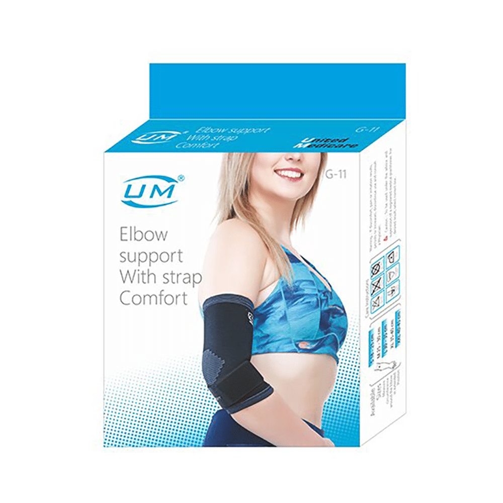 UM Elbow Support with Strap Comfort Large - Image 2
