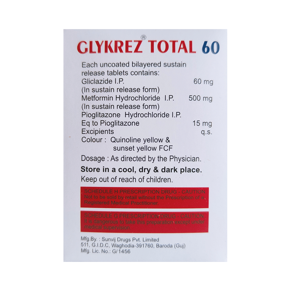 Glykrez Total 60 Tablet SR - Image 2