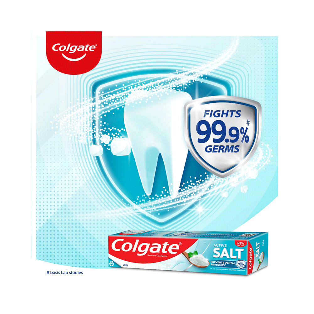 Colgate Active Salt Toothpaste | For Healthy Teeth & Gums Toothpaste - Image 4