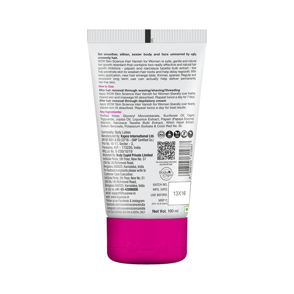 WOW Skin Science Hair Vanish for Women - Image 2