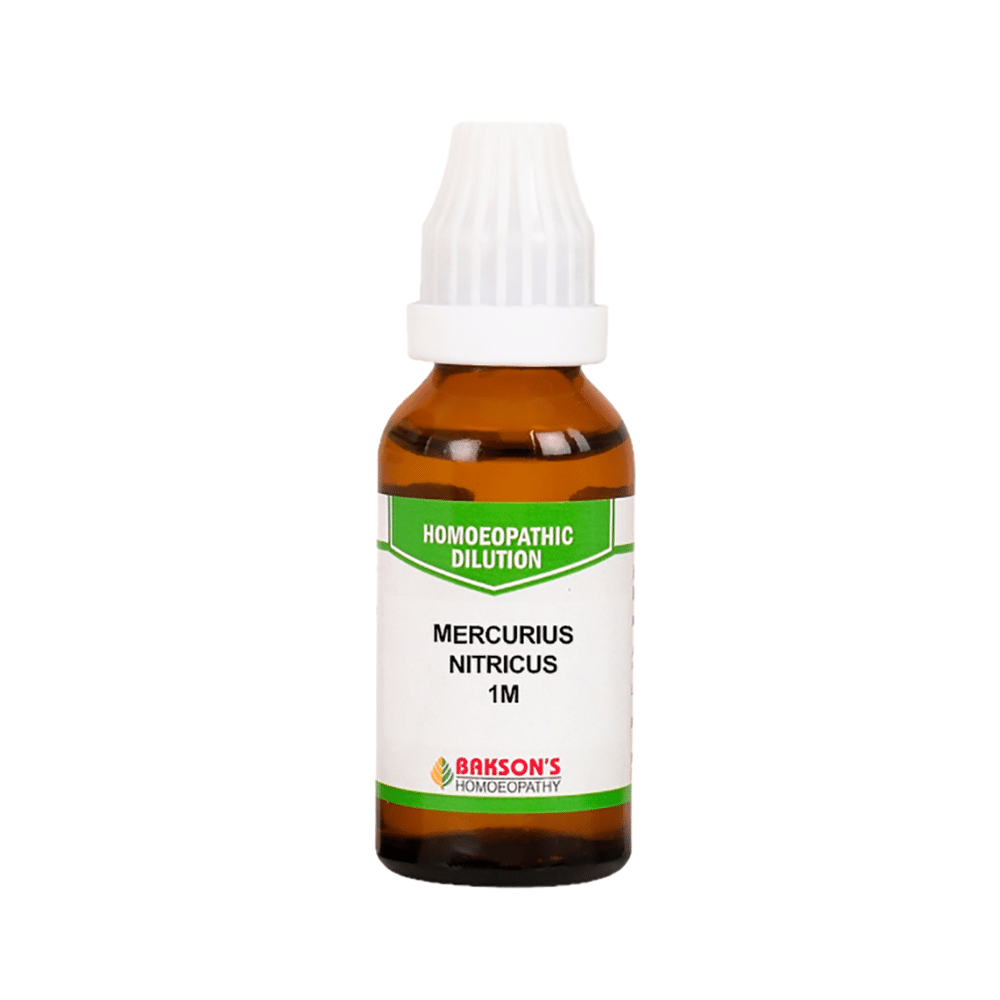Bakson's Homeopathy Dilution Mercurius Nitricus 1M - Image 2