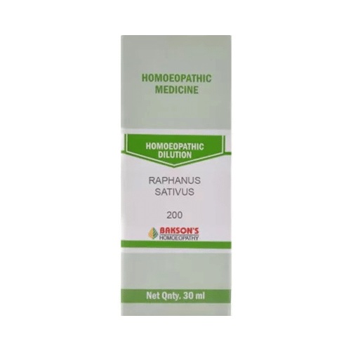 Bakson's Homeopathy Raphanus Sativus Dilution 200