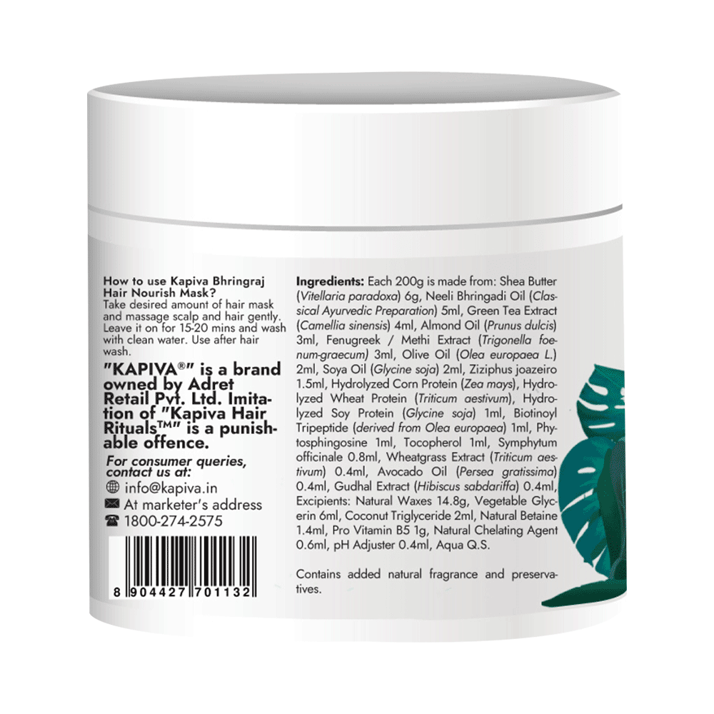 Kapiva Hair Rituals Bhringraj Nourish Hair Mask - Image 2