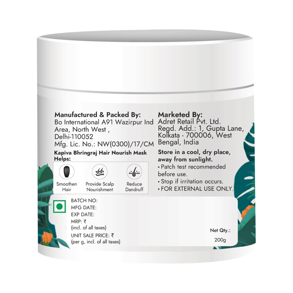 Kapiva Hair Rituals Bhringraj Nourish Hair Mask - Image 3