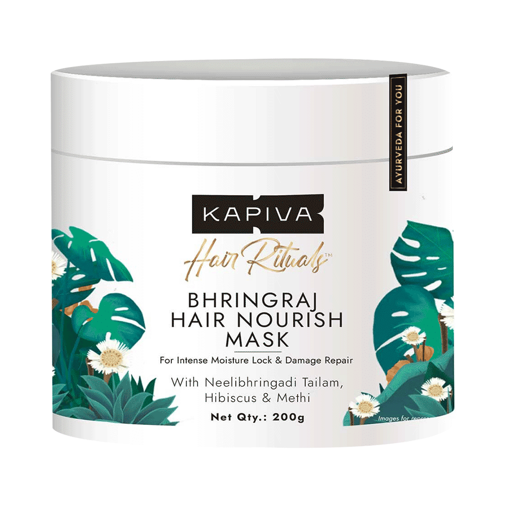 Kapiva Hair Rituals Bhringraj Nourish Hair Mask