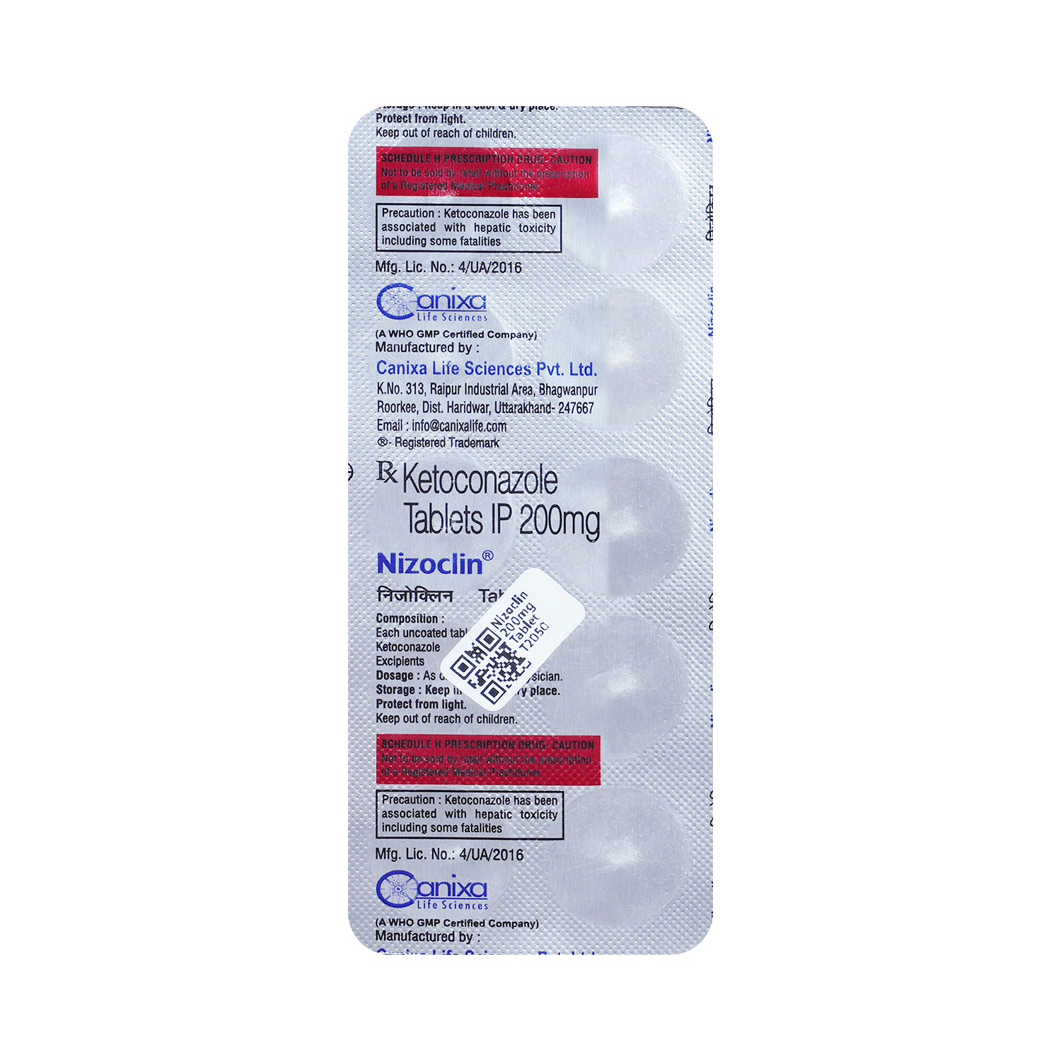 Nizoclin 200mg Tablet - Image 3
