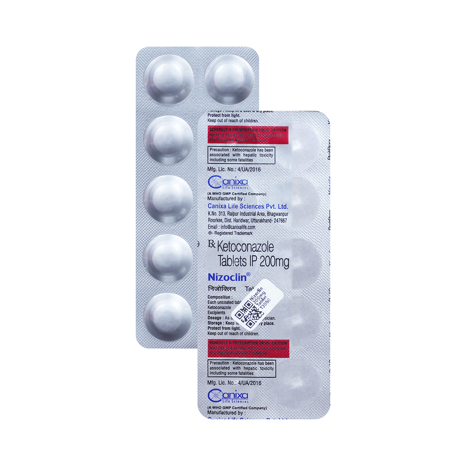 Nizoclin 200mg Tablet