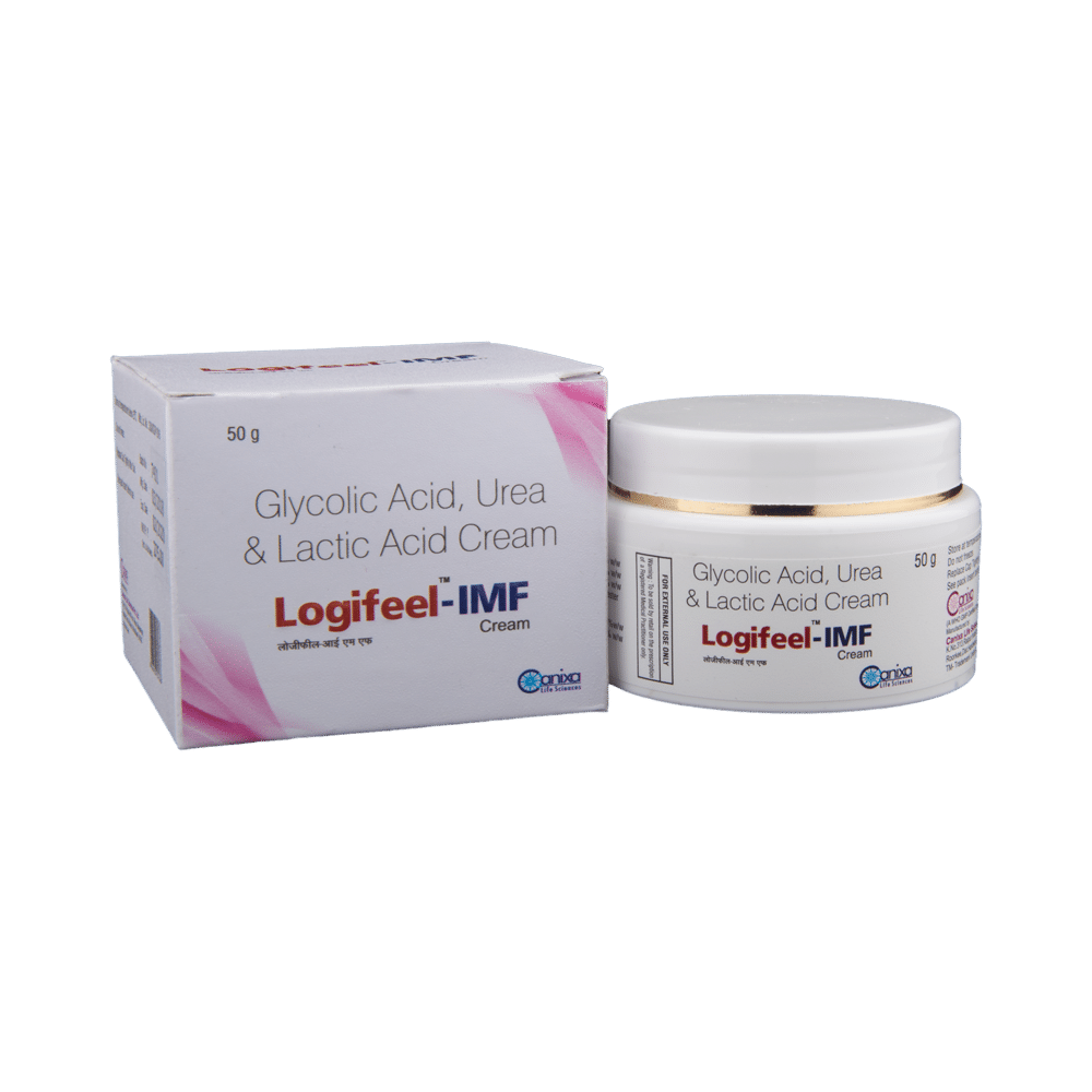 Logifeel-IMF Cream with Glycolic Acid, Urea & Lactic Acid - Image 1