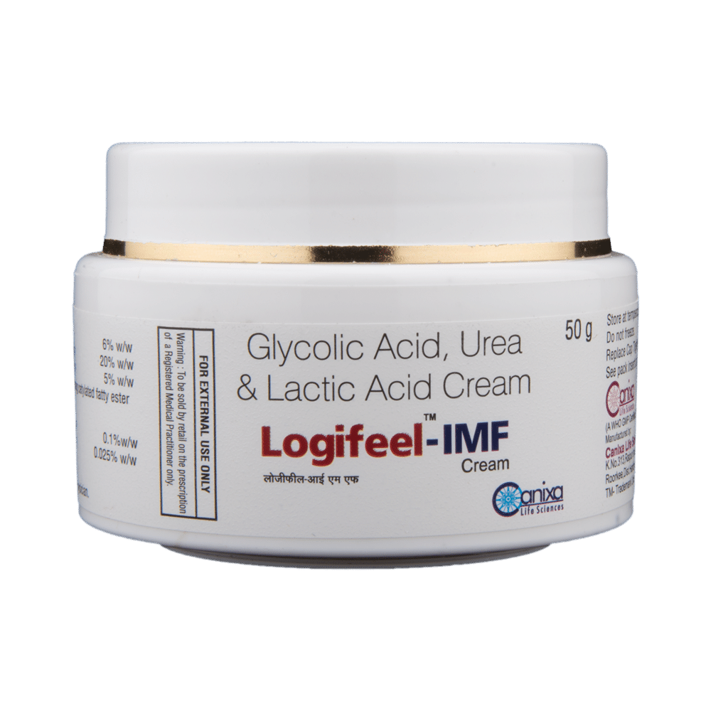 Logifeel-IMF Cream with Glycolic Acid, Urea & Lactic Acid - Image 4