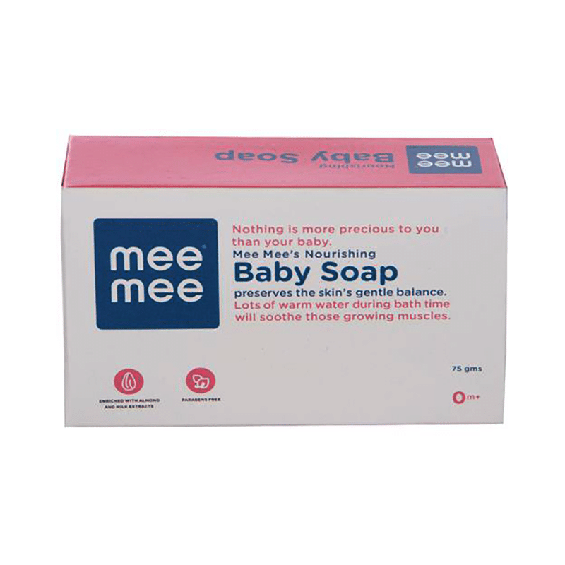 Mee Mee Nourishing Baby Soap with Almond & Milk Extracts - Image 1